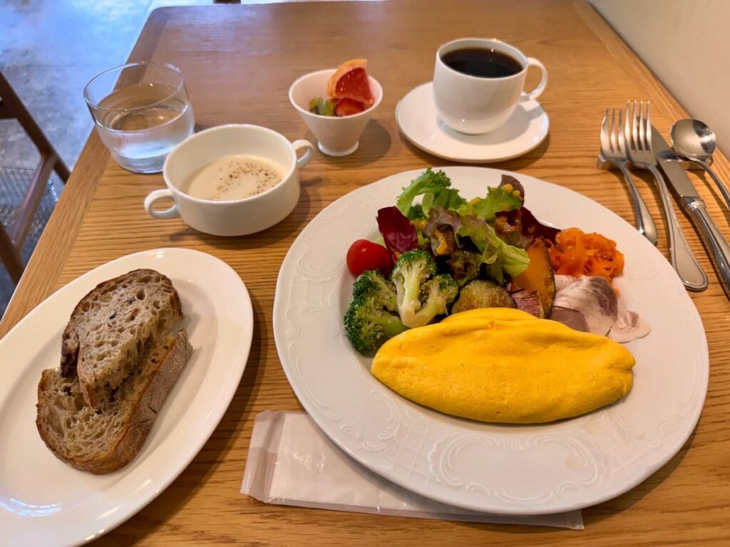 Dews Cafe KyotoのDews Plate1