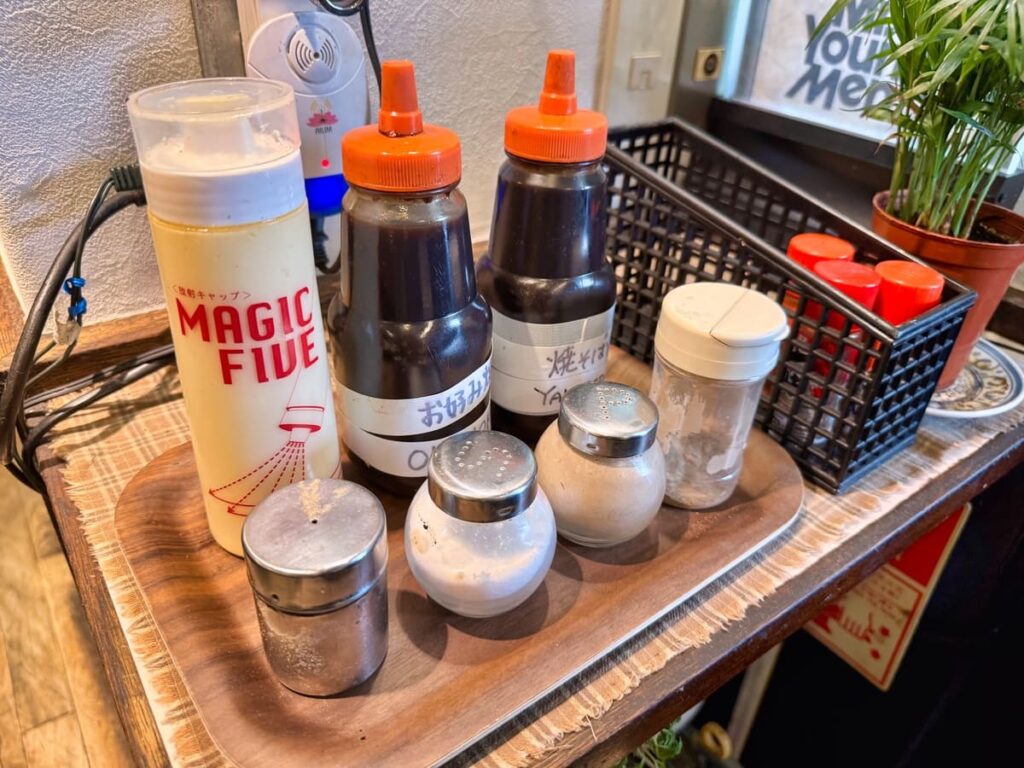 Mr. Young Menの調味料