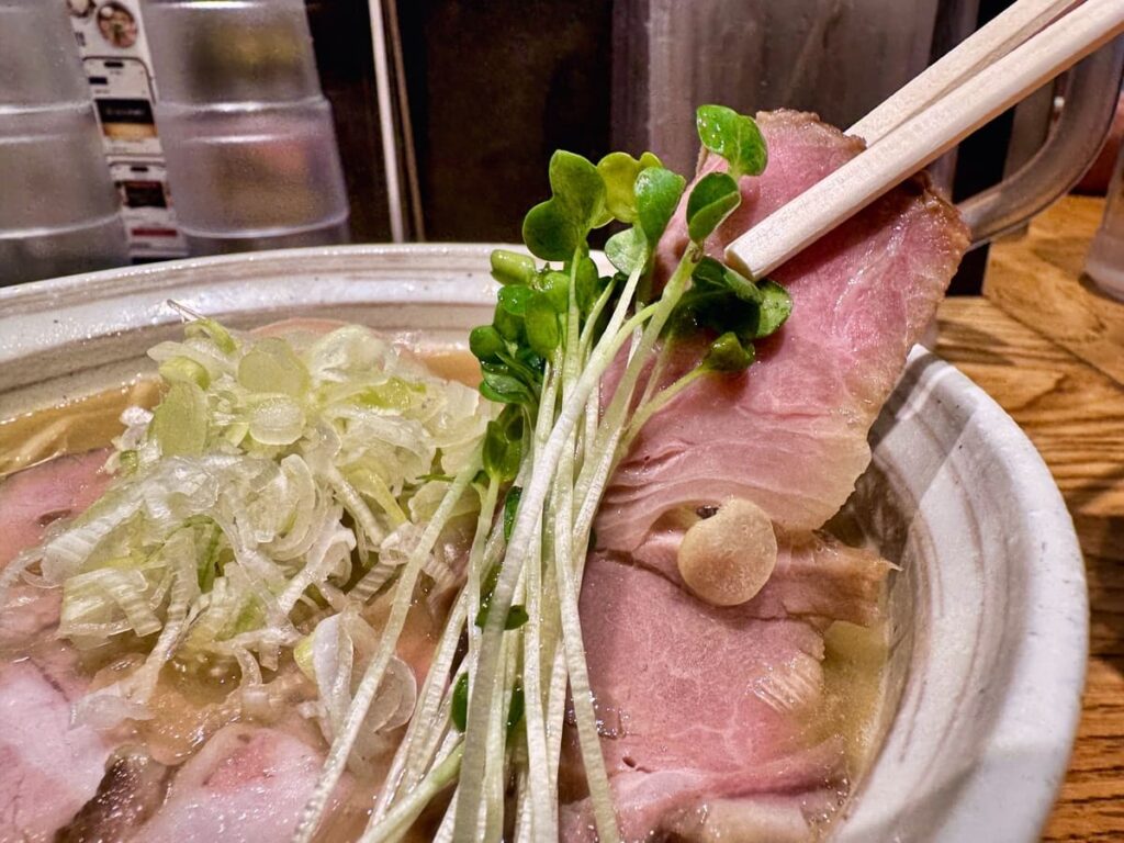 麺屋NOROMA 本店の特選鶏そば チャーシュー