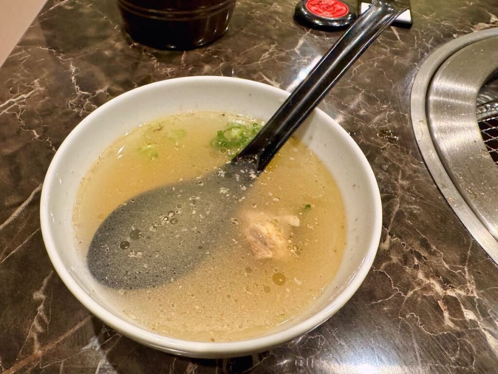 黒毛和牛 善のテールスープ