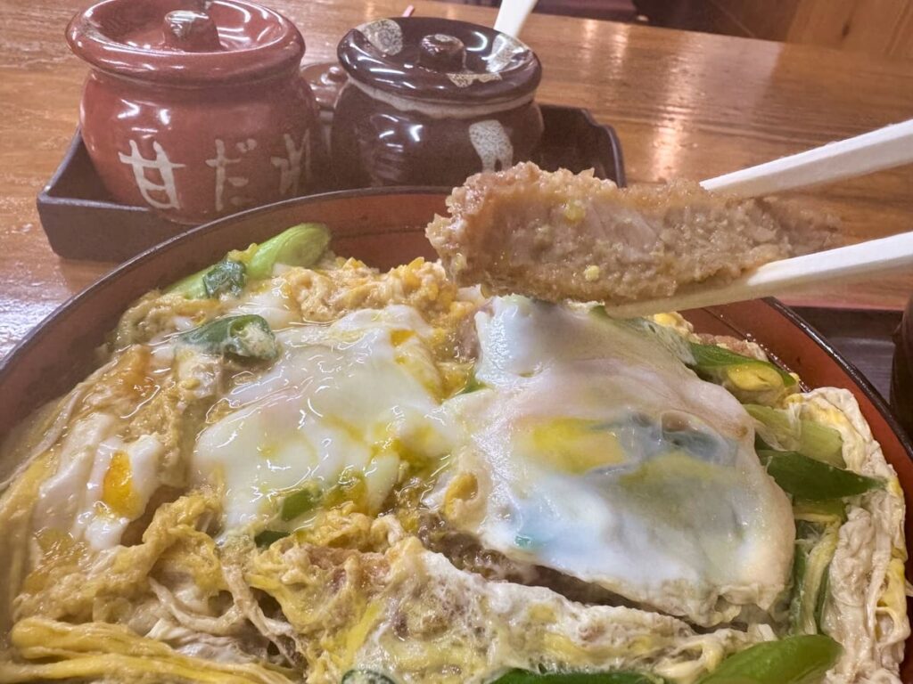 谷町 ふる里のカツ丼 実食