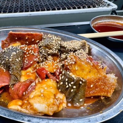 焼肉ホルモン空 鶴橋本店のホルモン5種盛りセット3