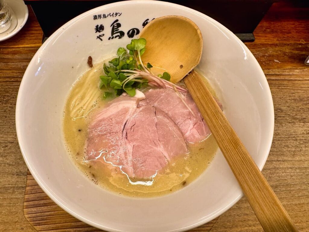 麺や 鳥の鶏次 本店の鶏そば(塩)1