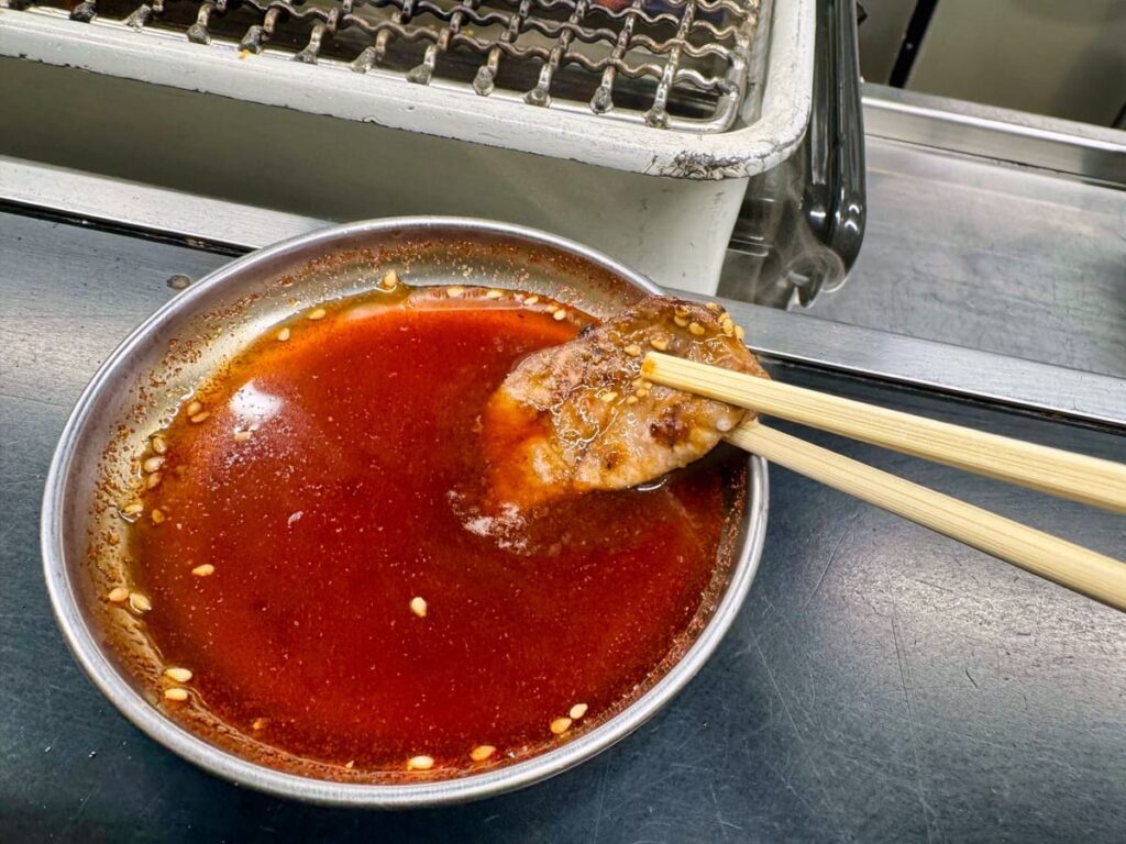 焼肉ホルモン空 鶴橋本店のホルモン5種盛りセット 実食
