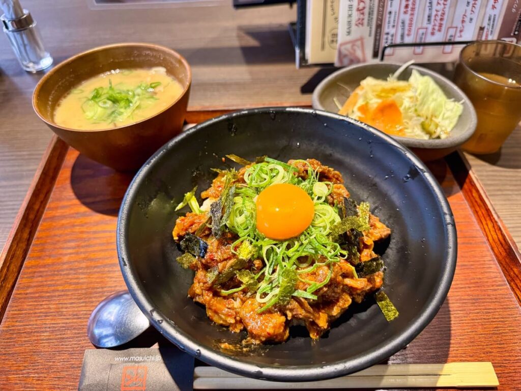 京都肉食堂のゴリラ飯セット