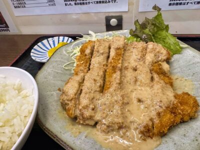 食堂はやしのごまトンカツ2