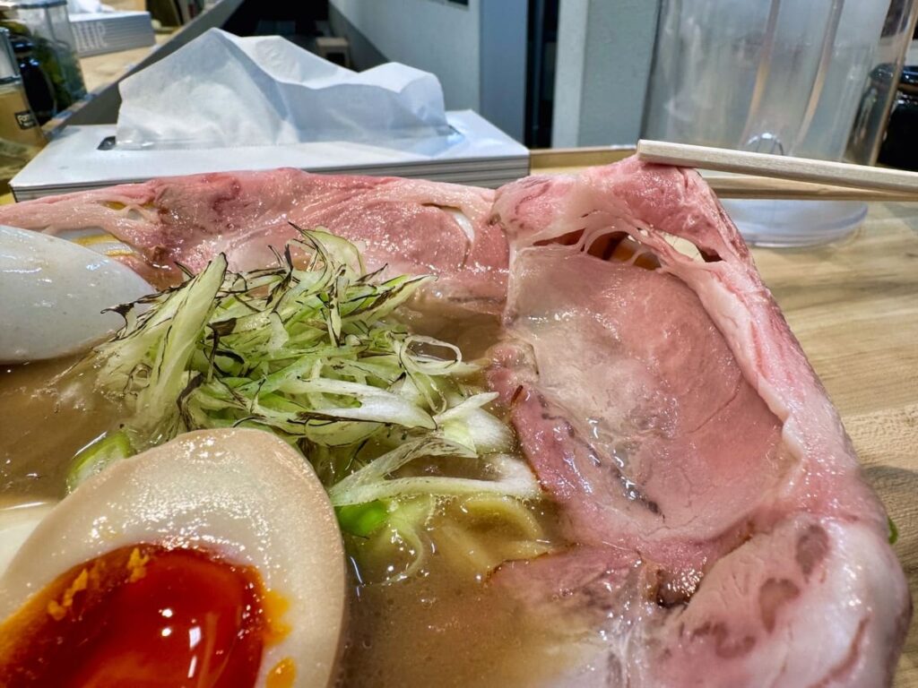 七代目 麺家あくた川の職人のわがまま チャーシュー