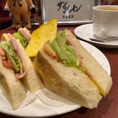 喫茶サンシャインのBLTサンドモーニング2