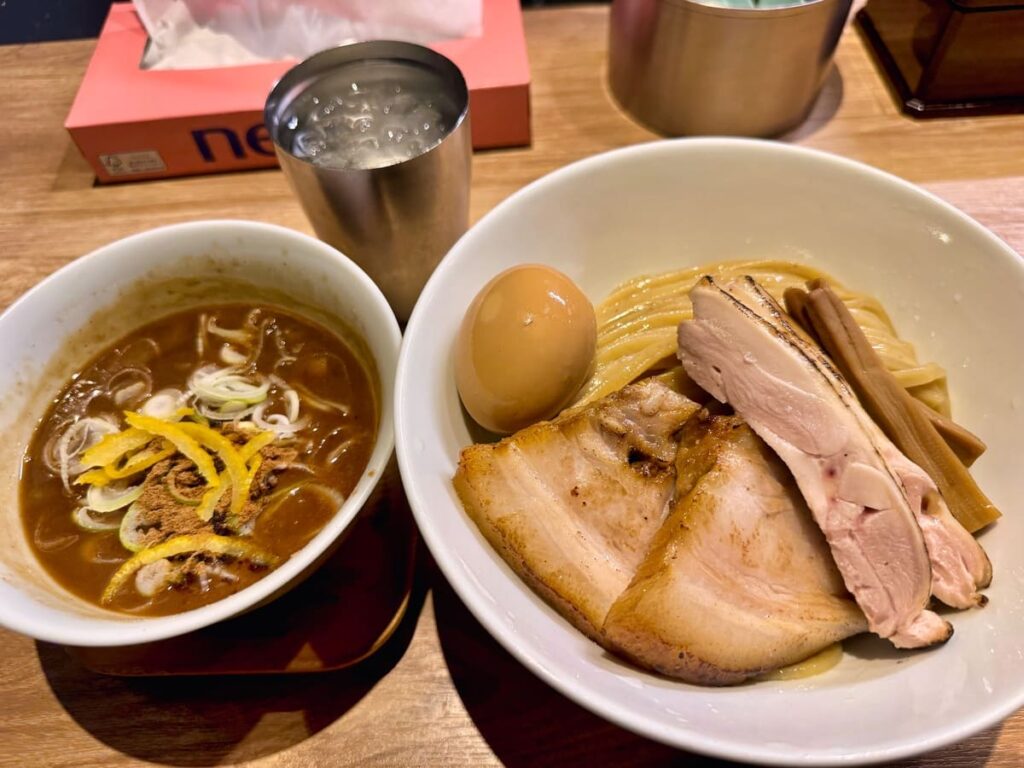 自家製麺つきよみの特製つけ麺1