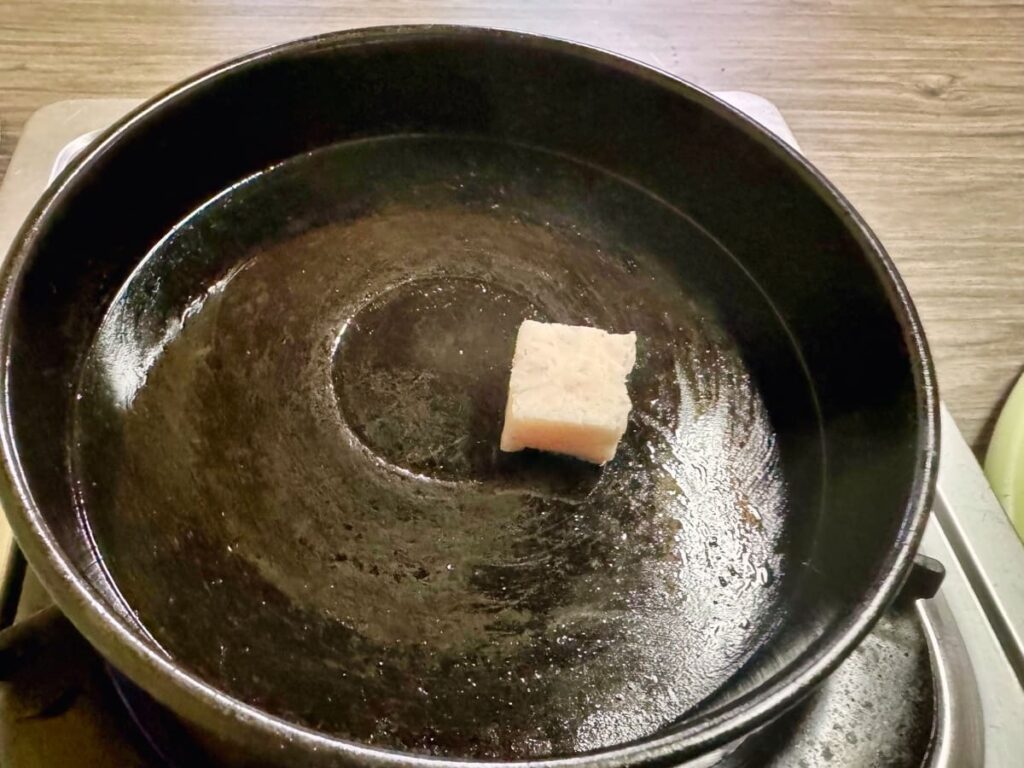 名代すき焼キムラの鉄鍋