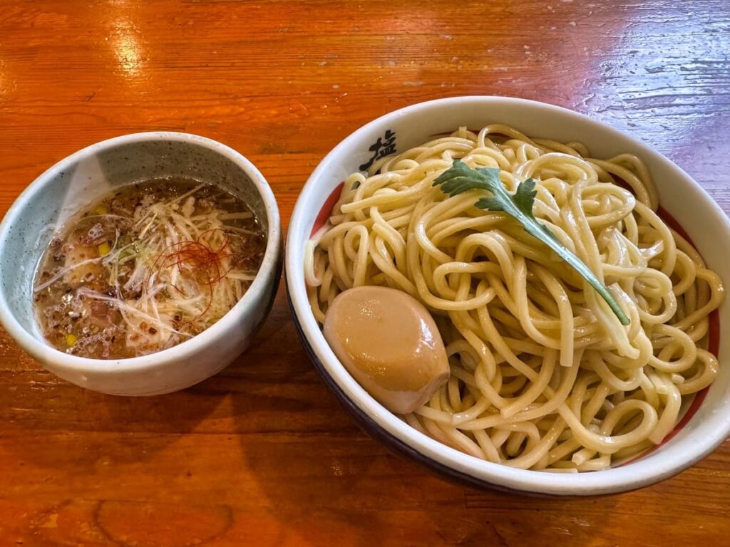 京都塩元帥の塩つけ麺大1