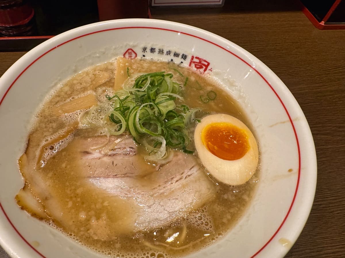 祇園らぁ〜めん京 祇園本店の京らぁ〜めん2