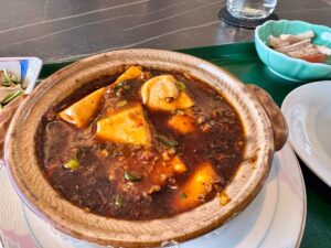 中国料理 燦宮の麻婆御膳 麻婆豆腐2
