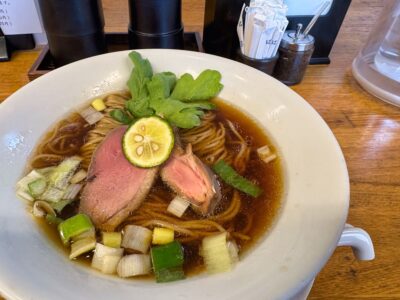 麺麓の鴨出汁そば2