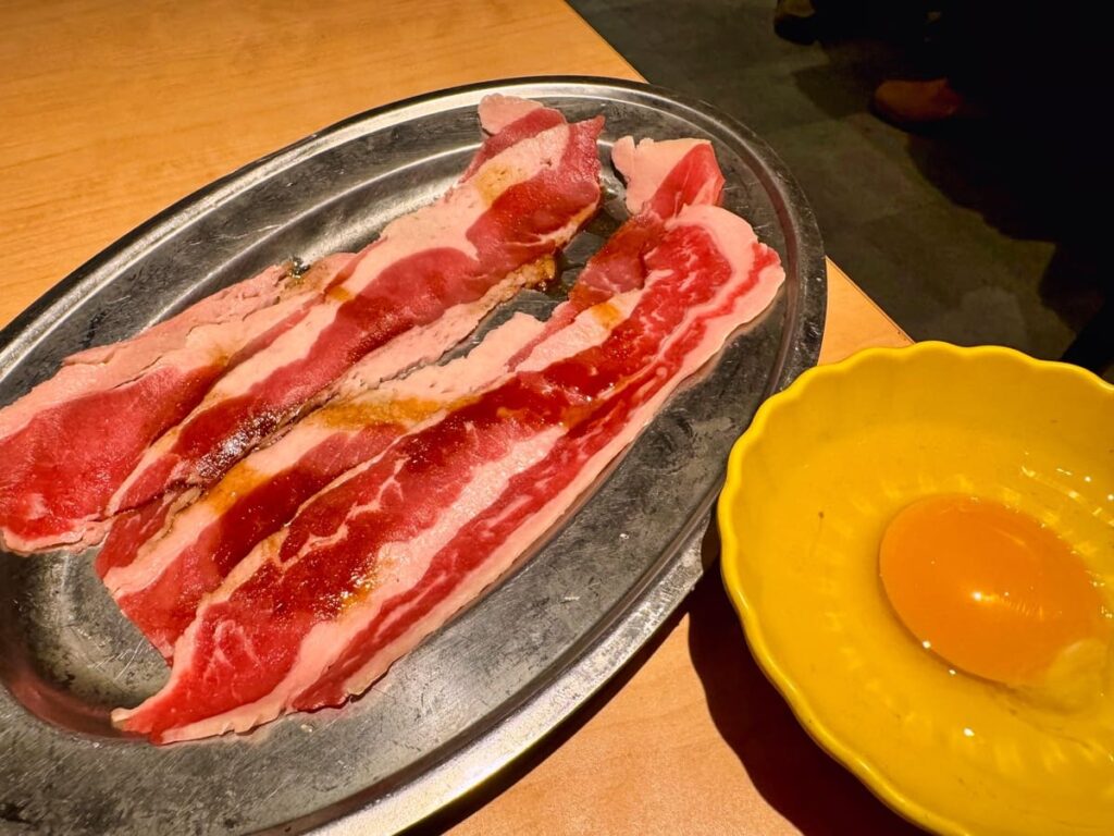 298梅田3号店のすき焼きカルビ