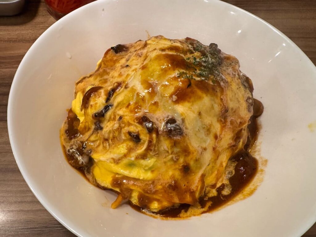 お一人様用スパゲティ専門店 ちゃっぷまんのオムナポ500g1