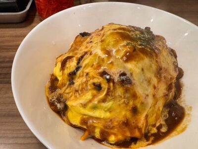 お一人様用スパゲティ専門店 ちゃっぷまんのオムナポ500g3