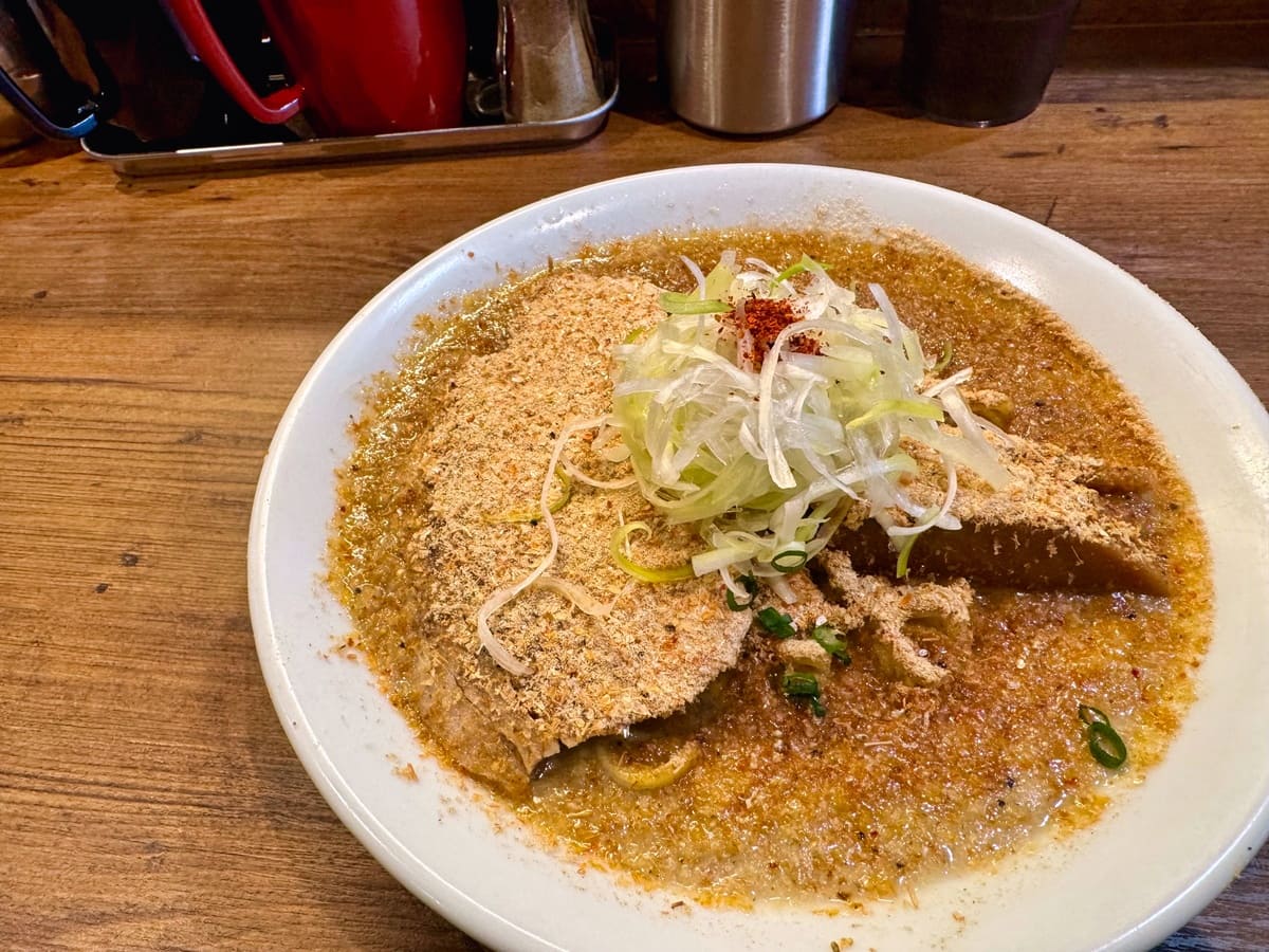 麺屋極鶏 円町店の海老だく(並)3