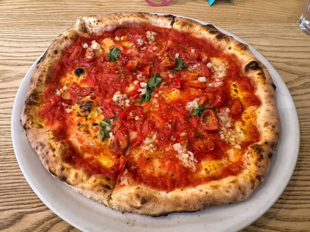 Pizzeria Napoletana Da Yukiのマリナーラ1