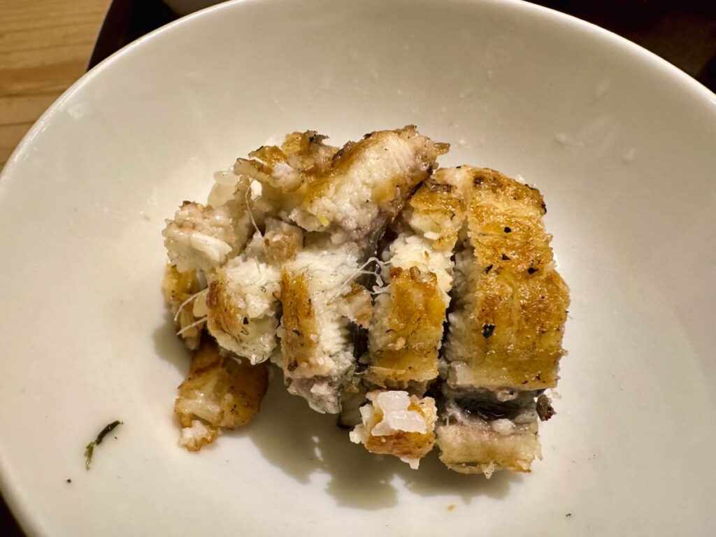 京うな和本店 四条堺町の白焼ひつまぶし 実食4