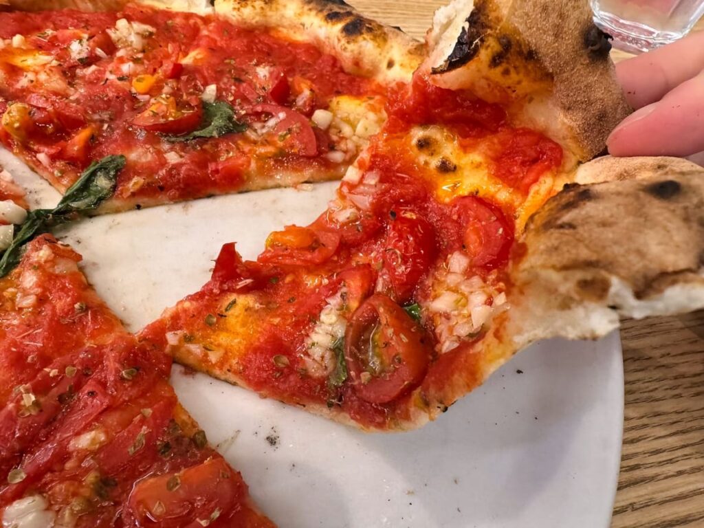 Pizzeria Napoletana Da Yukiのマリナーラ 実食