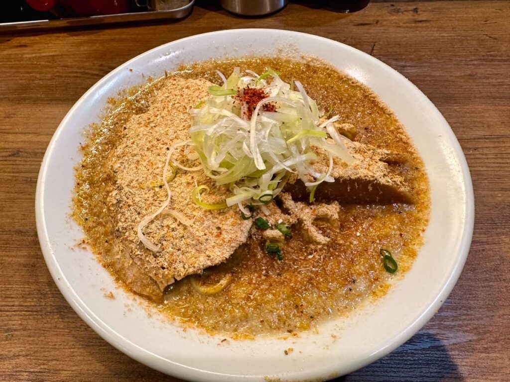 麺屋極鶏 円町店の海老だく(並)1