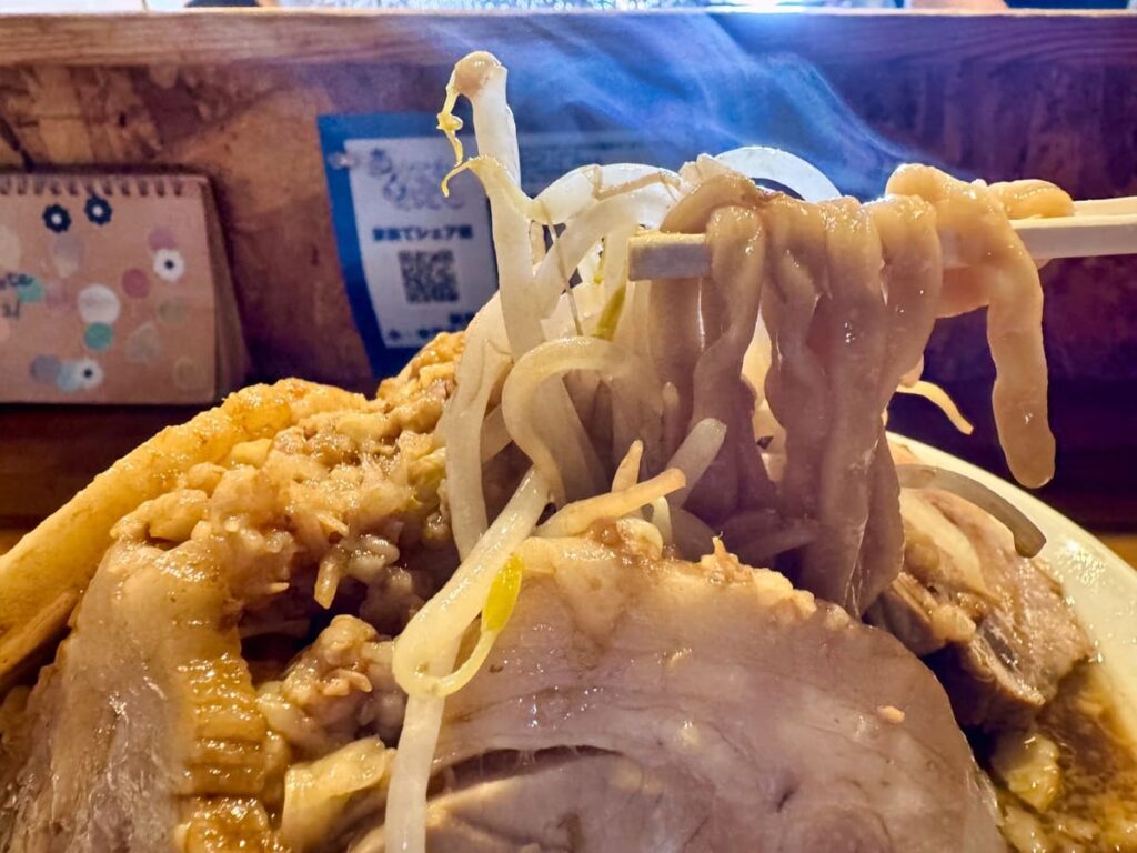 あけてもくれてもの豚ラーメン 麺量300g 麺