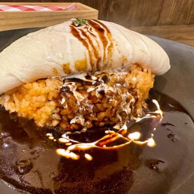 食堂デイズの(白)オムライス2