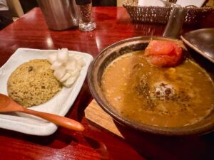 橋本屋のチキンカレー芳醇3