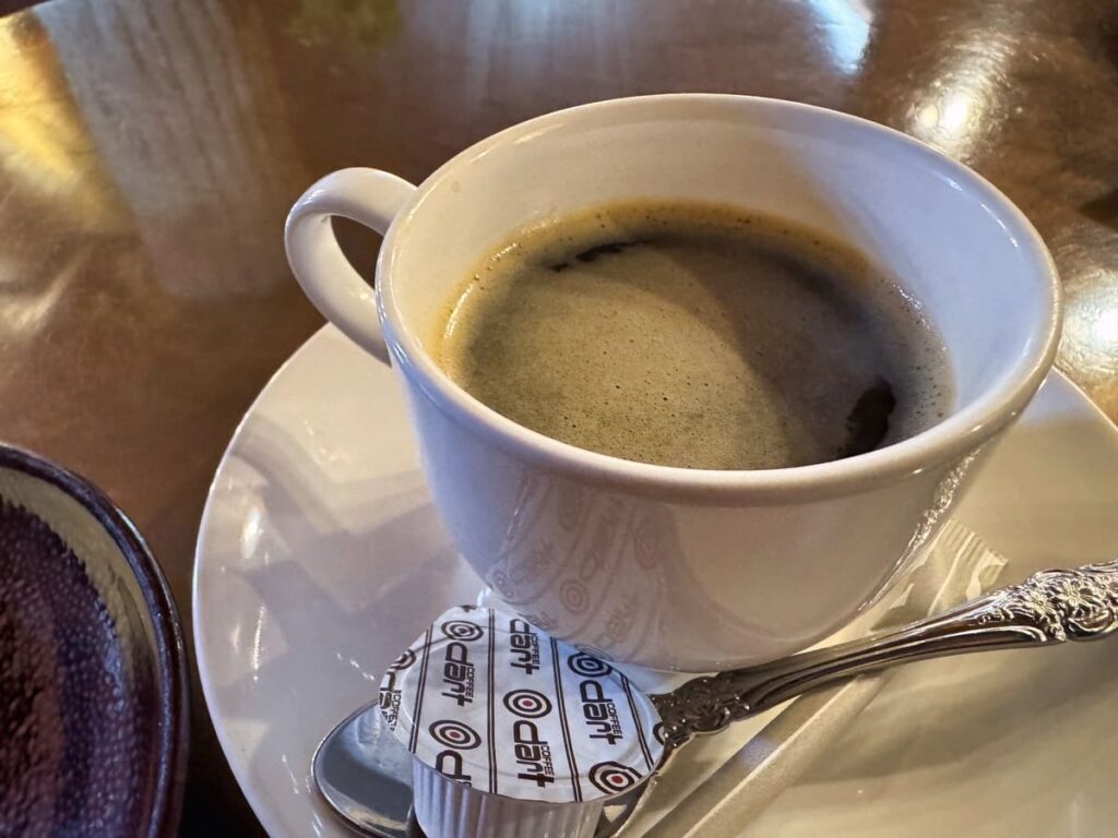 ぎおん石 喫茶室のブレンドコーヒー