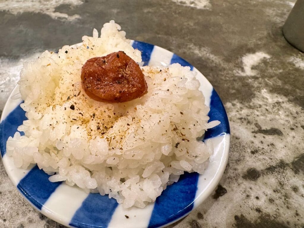 京都鶏白湯純 本店のダイブ飯